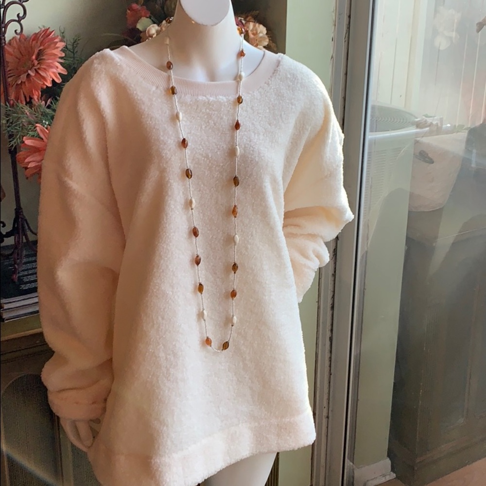 Loft plus cozy Sherpa sweater